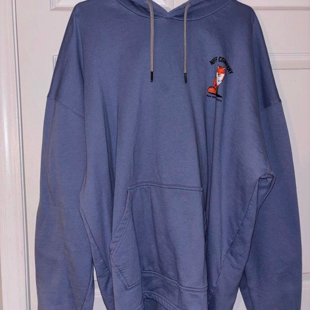 Neff Men's Blue Hoodie